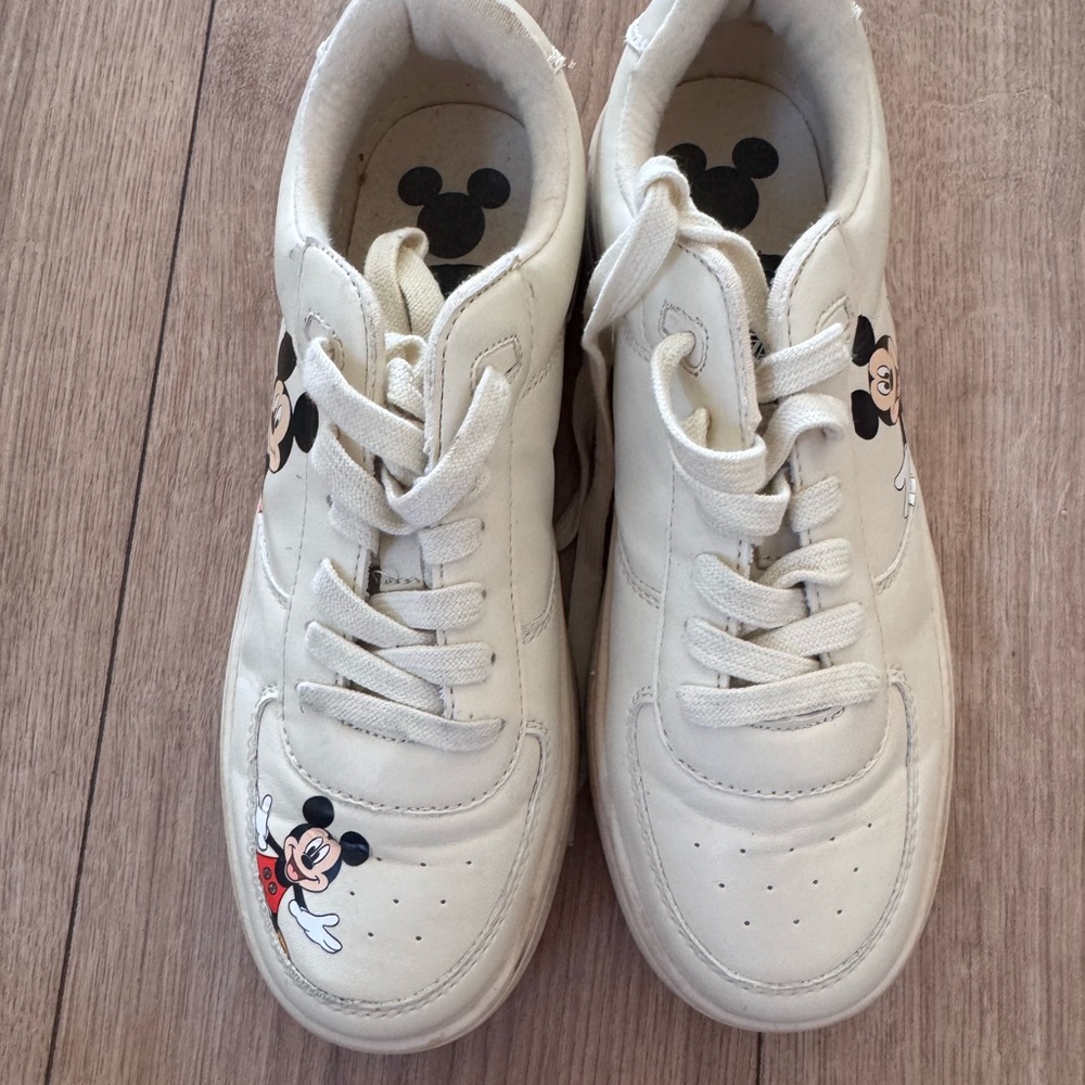 Zara adult Mickey shoes size 38 I’m usually a 7.5 shoe size
